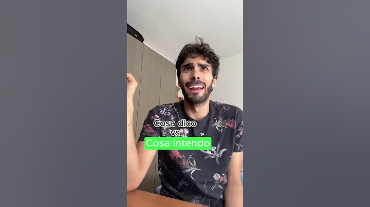 COSA DICO VS COSA INTENDO 👯‍♀️