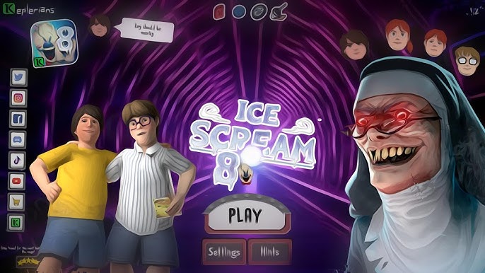 Ice Scream 8 Official Game🤩•Chase music of Rod VS Evil Nun🎶•Ice Scream 8  Early Access😱😎•FanMade 