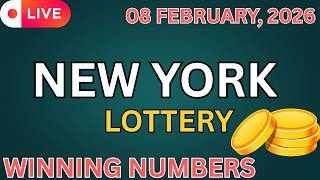 New York Midday Lottery Results For - 08 Feb 2026