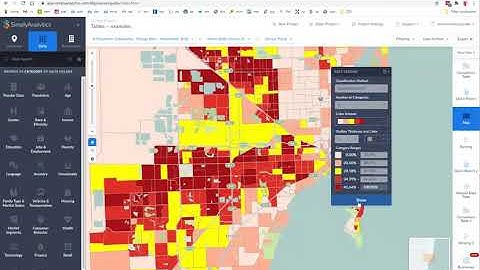 Introduction to mapping market data using SimplyAnalytics 2020