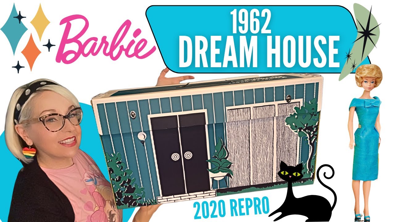 Mid-Century Barbie Style! Decorating the 1962 Dream House Repro + Vintage Barbie Fashion