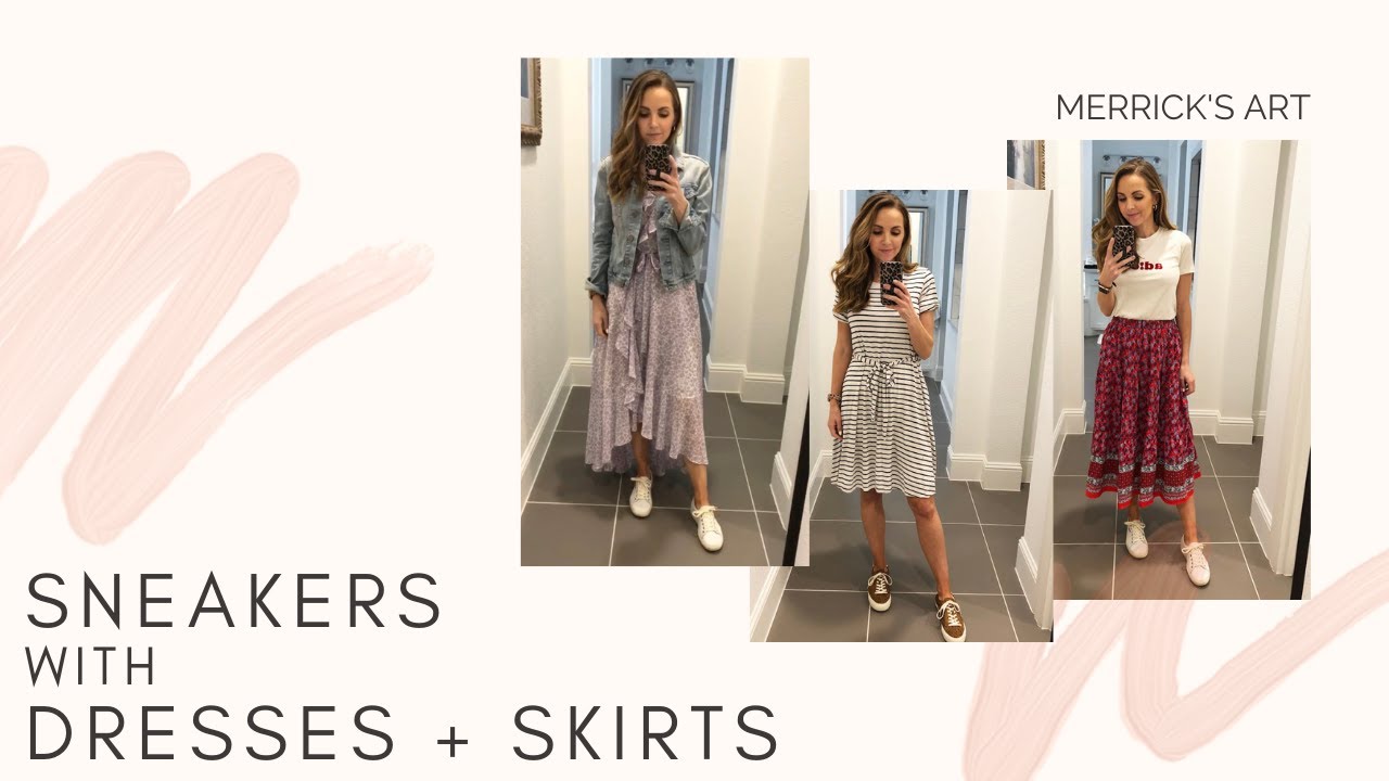 Get Dressed With Merrick: How to Wear a Dress and Sneakers 