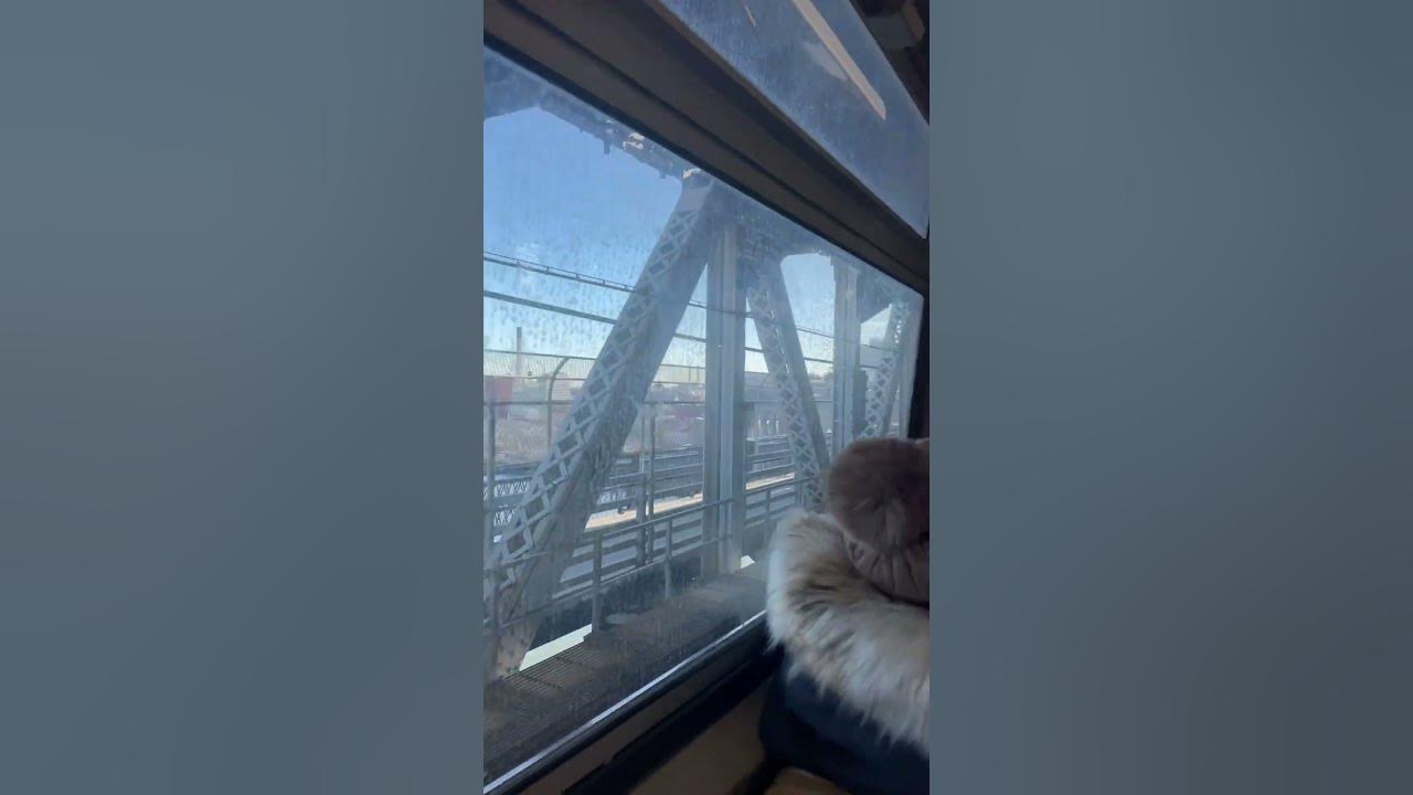 NEW YORK CITY TRAIN TO BROOKLYN! #music