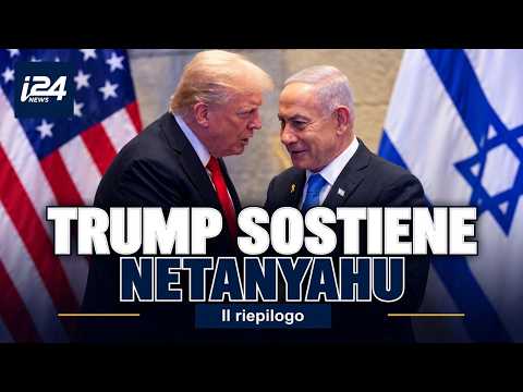 Video Perché Trump ha aspettato fino a ora per sostenere Netanyahu?