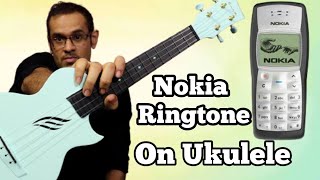 Video thumbnail of "Nokia Ringtone on UKULELE - Learn in 3 Minutes"