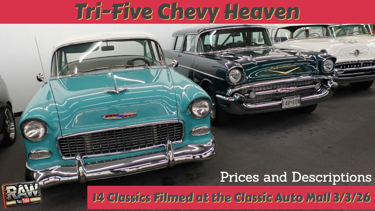 Tri Five Chevy Heaven at Classic Auto Mall