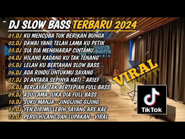 DJ TIKTOK TERBARU 2024🎵DJ KU MENCOBA UNTUK BERIKAN BUNGA🎵DJ DAWAI YANG TELAH LAMA KU PETIK🎵FULL BASS class=