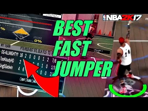 BEST FAST JUMPSHOT CREATOR SHOT- 16 POINTS NBA 2K17 - BEST FAST JUMPSHOT CREATOR SHOT- 16 POINTS NBA 2K17