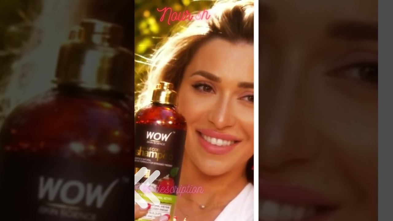 WOW ACV Shampoo & Conditioner Set: Nourishing Care for Stronger, Healthier Hair