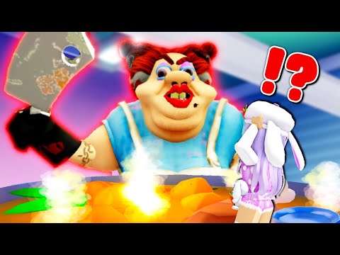 ESCAPE Evil LUNCH LADY Obby Roblox