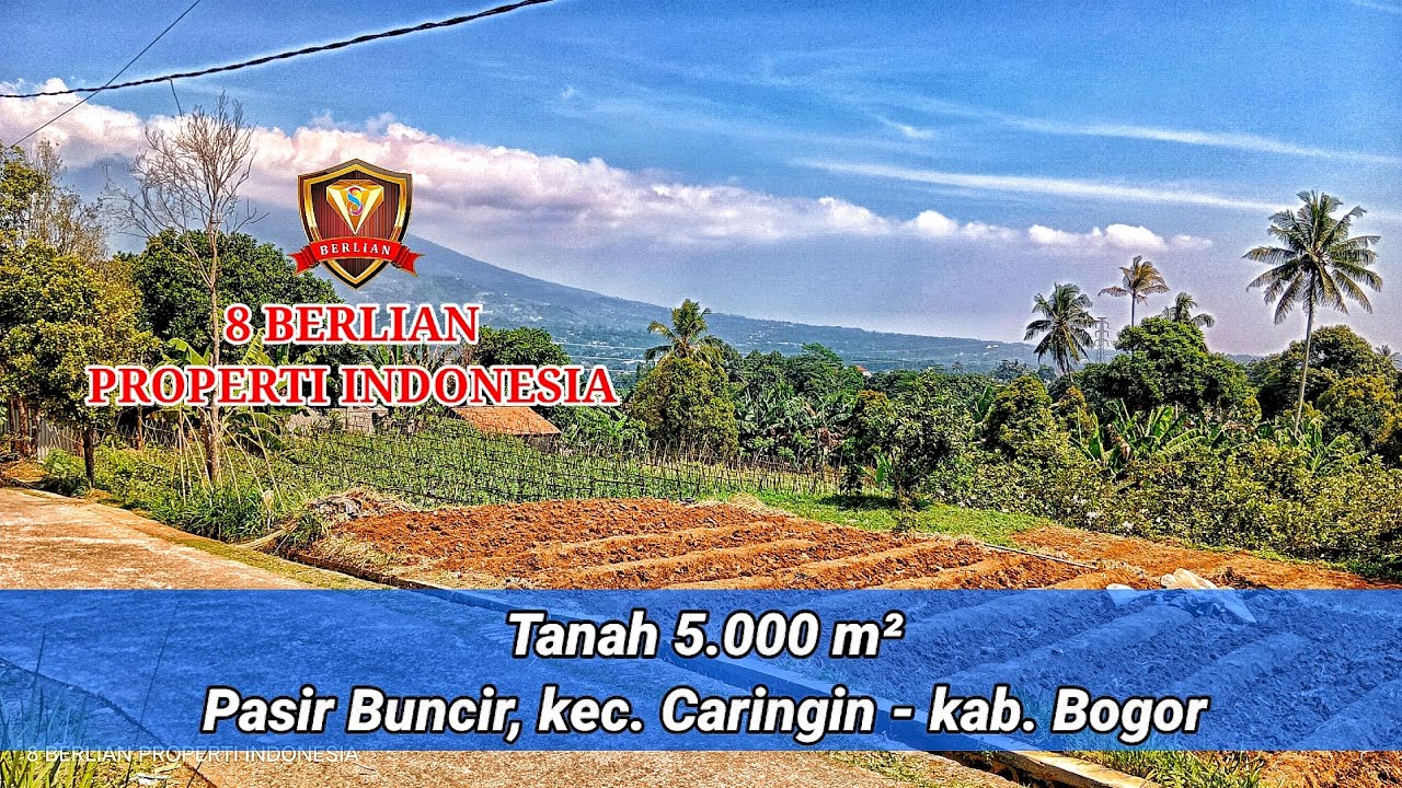 Dijual KEBUN SUBUR HARGA DIBAWAH NJOP dengan VIEW GUNUNG, CITYLIGHT, SAWAH dan AIR  dari GUNUNG