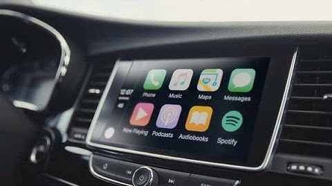 Met Apple CarPlay™ - de Opel MOKKA X