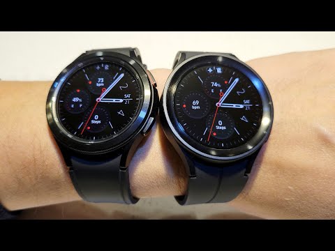 Galaxy Watch 5 Pro Vs Watch 4 Classic 46mm BLACK color @Robrob007