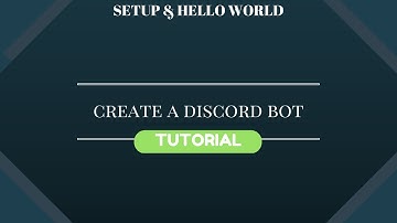 JDA Bot Tutorial - Setup & Hello World Command [Part 1]