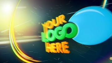 610  - Space TV Show Logo Reveal Title flye animation intro opener