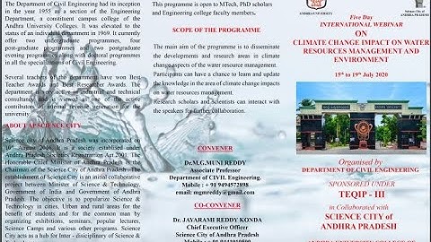 DAY-2:Prof. N V Umamahesh, NIT, Warangal(2:00-3:30)-16-07-2020