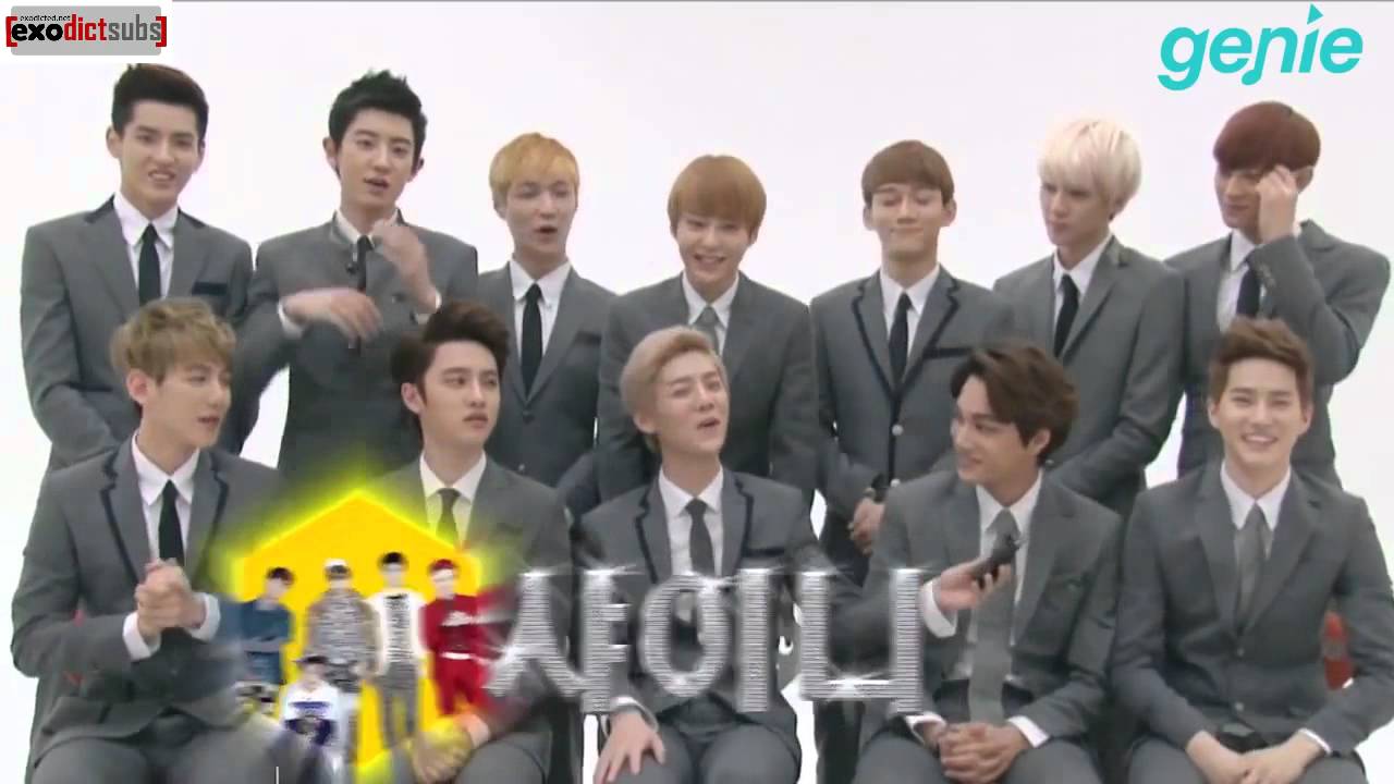 [13.06.09] EXO's Message on Genie's Launching [Eng] - YouTube