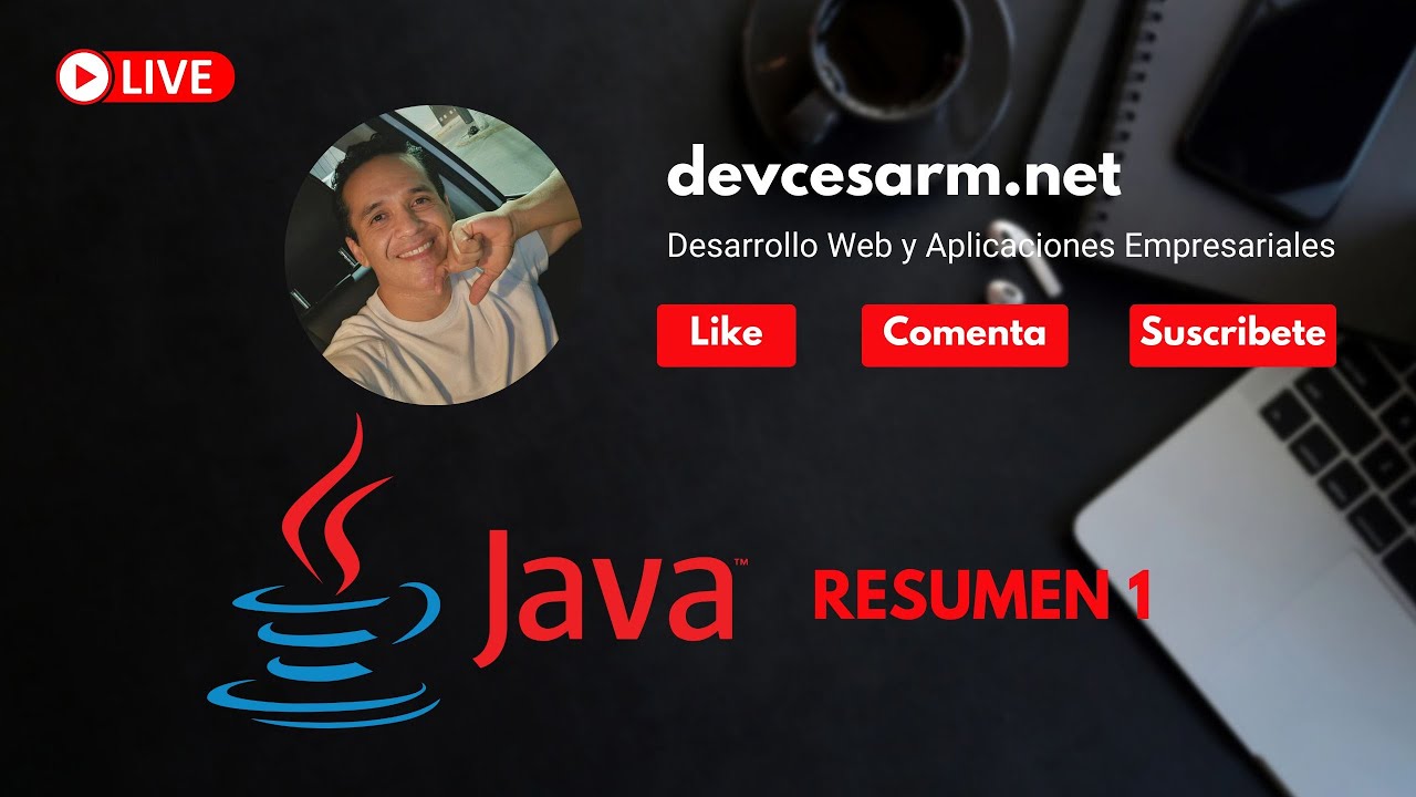 Aprender Java juntos. Resumen 1 - YouTube