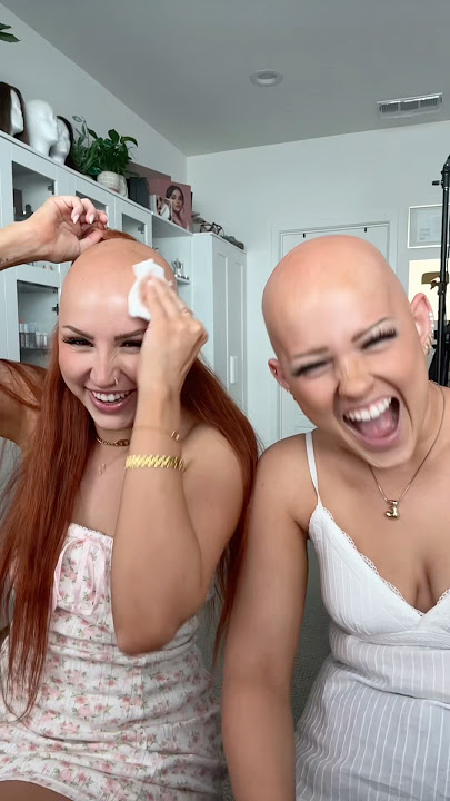 We just used the SAME makeup wipe on our BALD heads… 😅