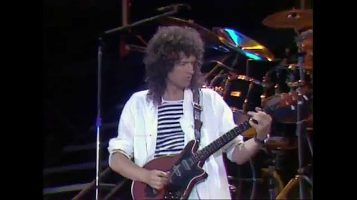 I Want to Break Free Live version - Live performance video thumbnail