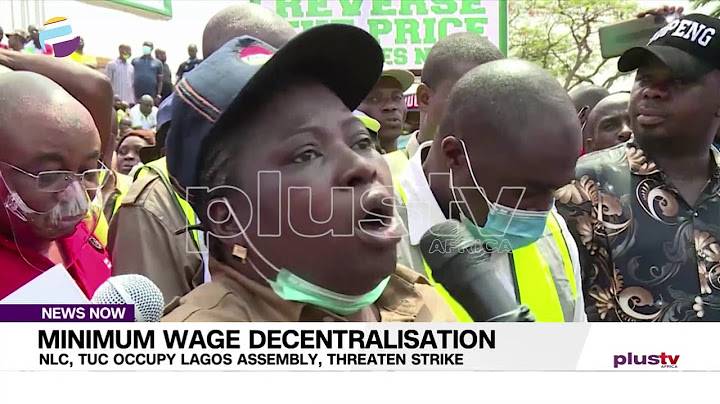 Minimum Wage Decentralization: NLC and TUC Occupy Lagos Assembly and Threaten Strike | NIGERIA