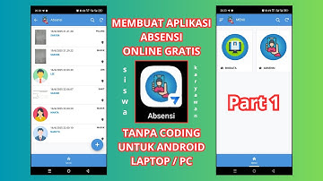 Membuat Aplikasi Absensi Online Gratis Part 1