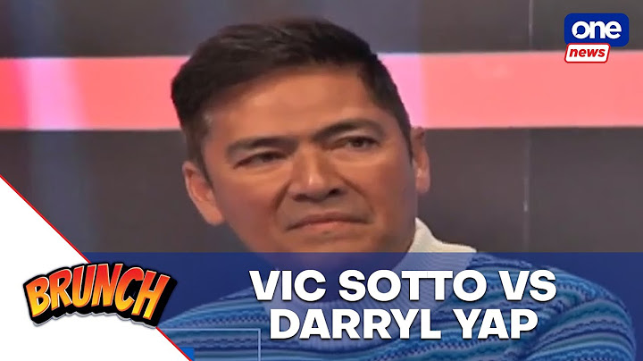 Vic Sotto files complaint vs. Darryl Yap | Brunch