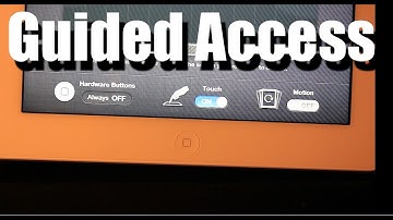 Guided Access Walkthrough (iOS 6 Beta 2)