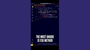 😍😍 The Most Unique JavaScript Method to Remove Duplicates from an Array #shorts #javascript #code