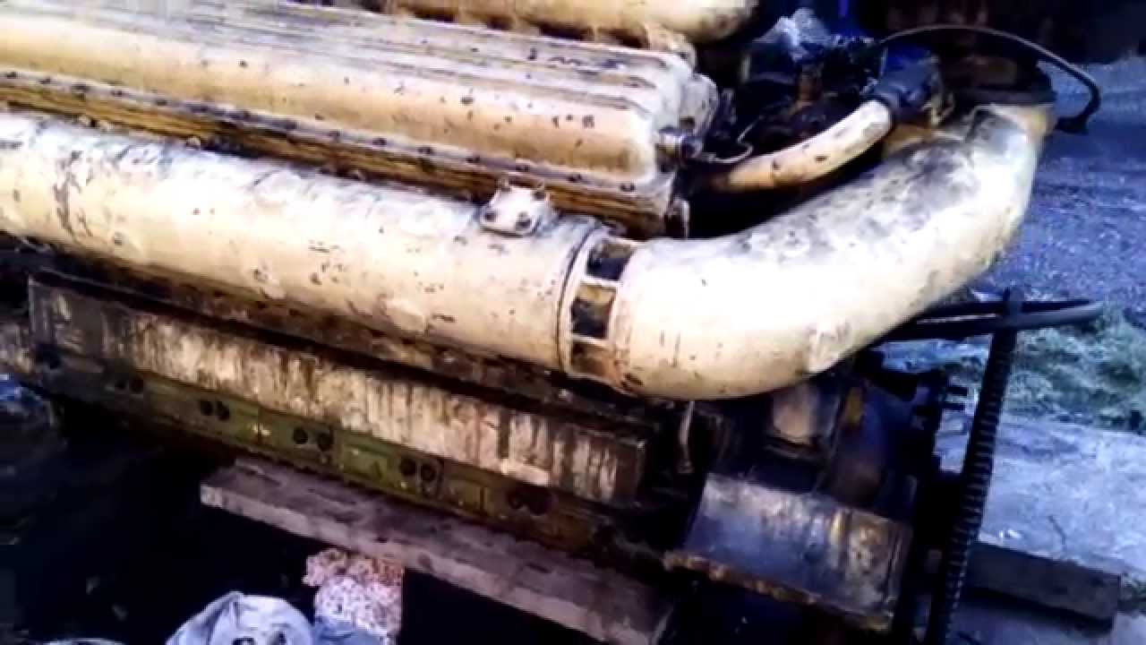 Тепловозный дизельный двигатель