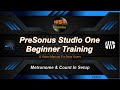 Metronome and count in setup  studio one 5  home studio trainer