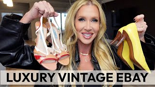 FRIDAY HAUL | 👠 LUXURY Ebay  👡 | Vintage Levis👖  | WALMART Sandals