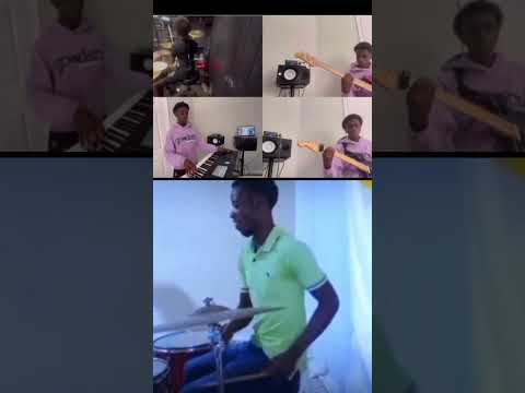 كونبا عازف طبول طبول موسيقى موسيقى العبادة موسيقى الإنجيل