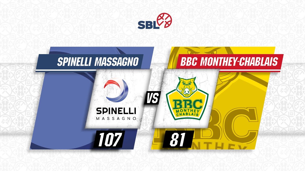 Spinelli Massagno vs. BBC Monthey-Chablais - Game Highlights