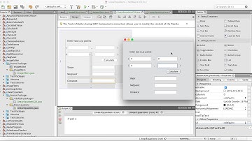 Beginning Java 9 - Linear Equations GUI Demo