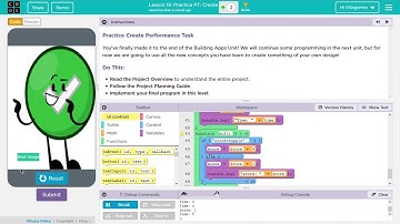 Code org   CSP Unit 5   Building Apps  Practice PT  Create #2   Mozilla Firefox 4 1 2018 9 10 52 PM