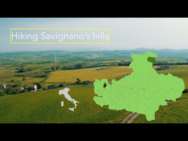 Hiking Savignano's hills - DJi Mavic 2 Pro