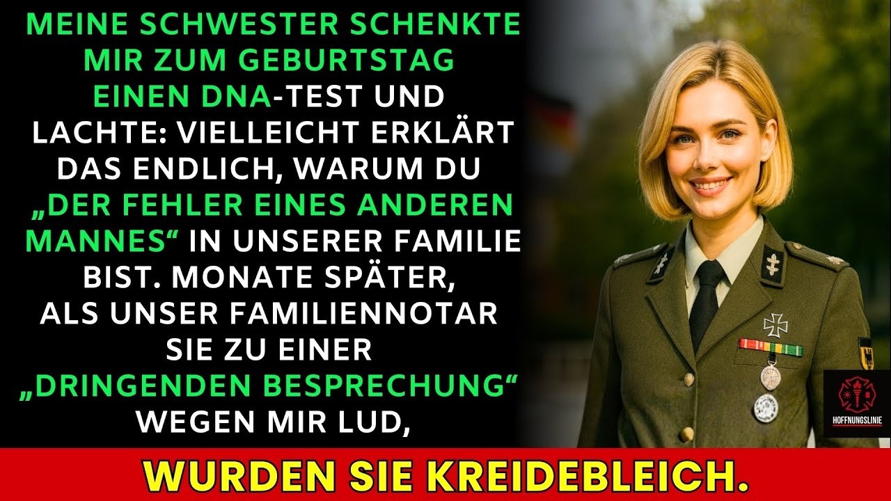 Zum Geburtstag nannte mich meine Schwester „Fehler eines anderen“ und gab mir einen DNA-Test.