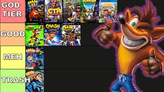 Crash Bandicoot Games RANKED (Tier List) | WhyVideoGames