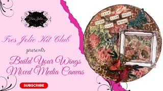 Mixed Media Canvas Build Your Wings for Tres Jolie
#tresjoliekits #diycraft #monthlykit #craftideas #cardcreations #diy #tresjoliekitclub #diyideas #mixedmediakit #mixedmediacanvas #canvasart #simplecanvas #stamperiaricepaper #usingricepaper #primamarketinginc #embellishments #usingstenciles #jeweleffectpaste #finnabair #finnabairproducts #chipboard #perfectpearls
Good Morning Crafty Friends,
I have a fun and simple canvas design for you today. We are using the July 2025 Mixed Media Kit. Creating this canvas was so relaxing, definitely had fun playing around with the mixed media products. I hope you enjoy watching the video tutorial which has some bonus tips inside. Have fun and enjoy. Links are down below.
July 2025 Mixed Media Kit - https://tresjoliekits.com/collections/mixed-media/products/mixed-media-kit-2025?variant=44922233684154
Frames from - May 2025 Kit - https://tresjoliekits.com/collections/scrapbook-kits/products/scrapbook-kit-2025?variant=44774416941242 Mixed Media Canvas Build Your Wings for Tres Jolie