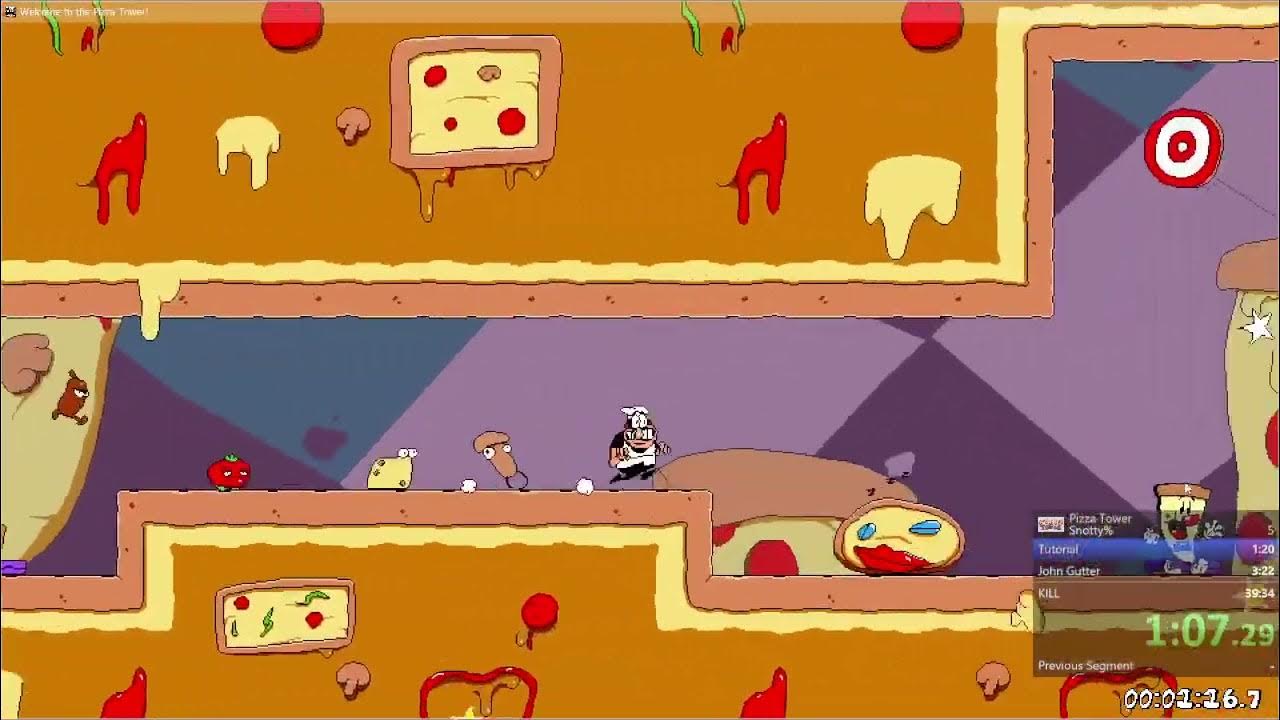 Pizza Tower Snotty runs 07/02/2023 YouTube