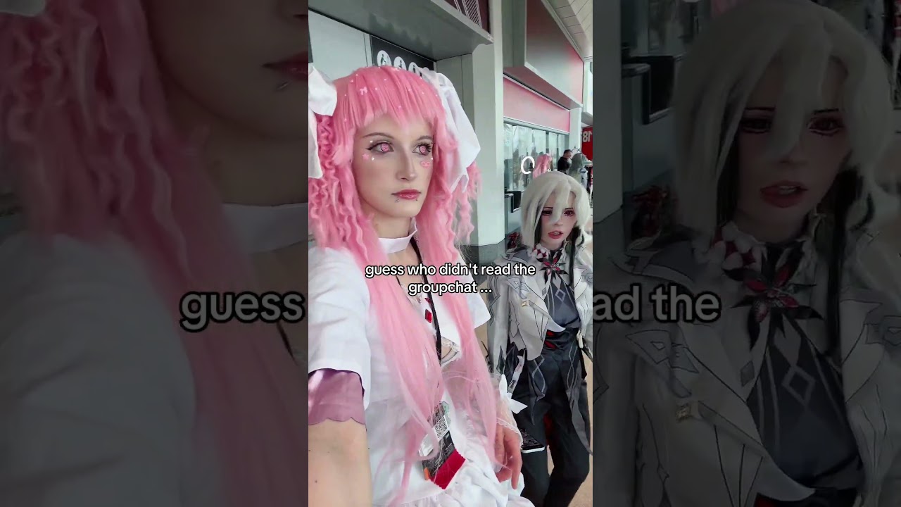 columbina, arlecchino and...madoka?! #cosplay #genshinimpact #madokamagica