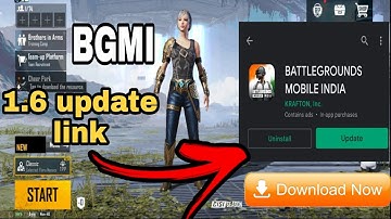 Bgmi 1.6 official update link is here 🔥 How to update Battleground mobile india 1.6 Version Update