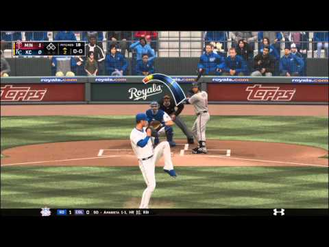 인어) 캔자스시티 로열스 : 미네소타 트윈스 #15/162 MLB THE SHOW 16