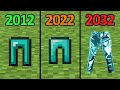 minecraft in 2012 vs 2022 vs 2032