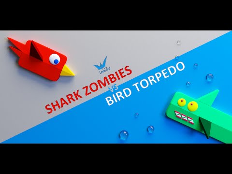 Shark Zombies vs Bird Torpedo