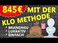 💰845 € PRO MONAT mit der KLO STRATEGIE 🚽- Online Geld verdienen für Anfänger (GENIALE METHODE)