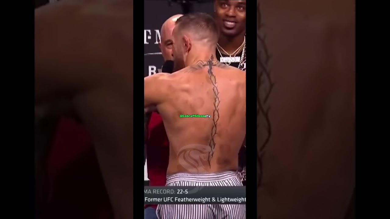 Connor McGregor’s best pre fight speech by far  #mma #connormcgregor #speech