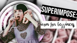 Superimpose - How to make icons (begginers)
