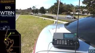 Local AM Bandscan for Tampa/ Clearwater, FL (2015)